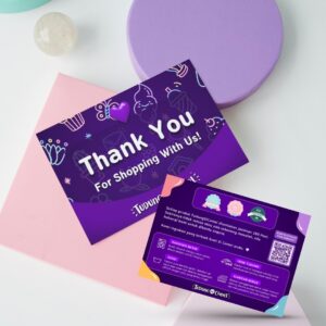 Thank You & Tips Penjagaan Tudung Card A7 (100 pcs)