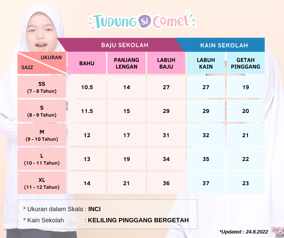 Baju Sekolah Pengawas Berzip Poket - Image 4