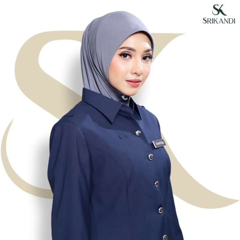 SriKandi Kelabu - Tudung Imigresen (Borong 10 helai)