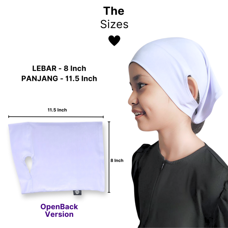 Inner Alisha (Kids) (Borong 10 helai) - Image 5