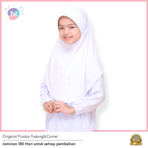 Tudung Sekolah Awning Lembut