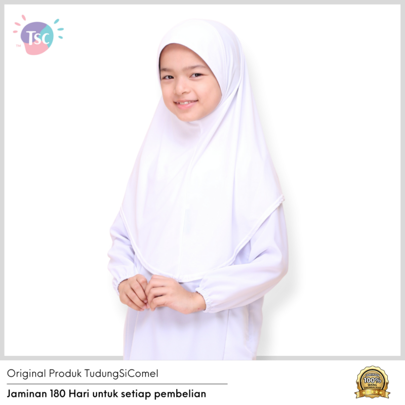 Tudung Sekolah Awning Lembut  (Borong 10 helai) - Image 2